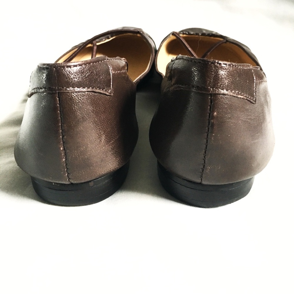 Alex Marie Leather Flats - Picture 4 of 8